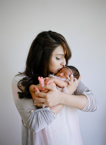Elegant classic newborn photos