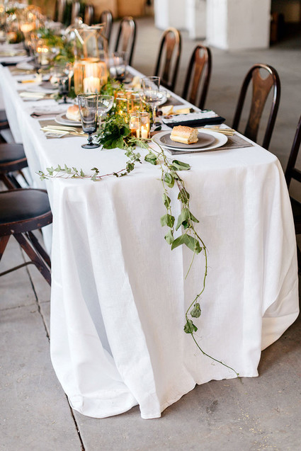Table garland Inspiration