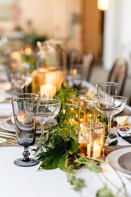 Modern glassware
