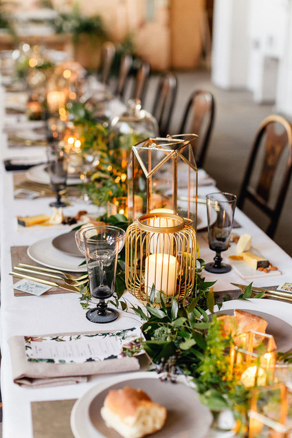 Candle centerpieces