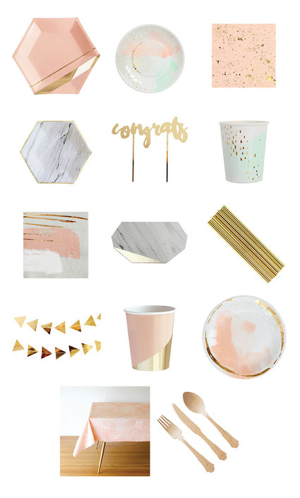 Harlow & Grey party supplies Inspiration