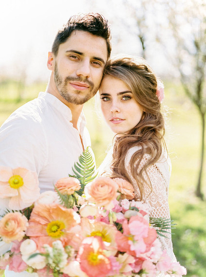 Spring boho wedding