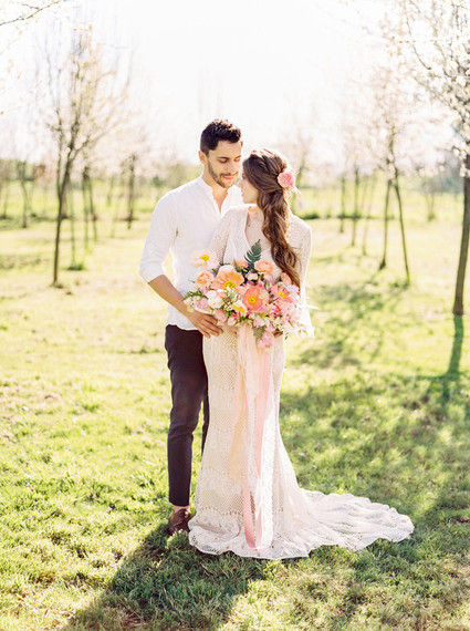 Spring boho wedding