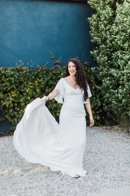 Delila Fox wedding dress