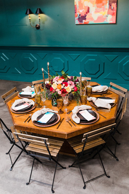 Fig House wedding reception Inspiration