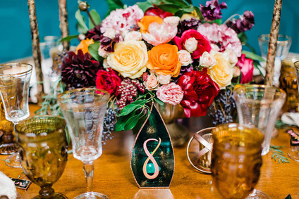 Colorful centerpiece Inspiration