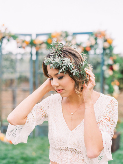 Bridal hairstyle