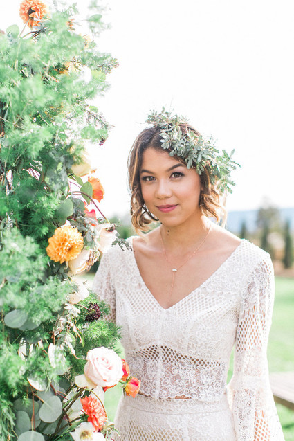 Bridal hairstyle