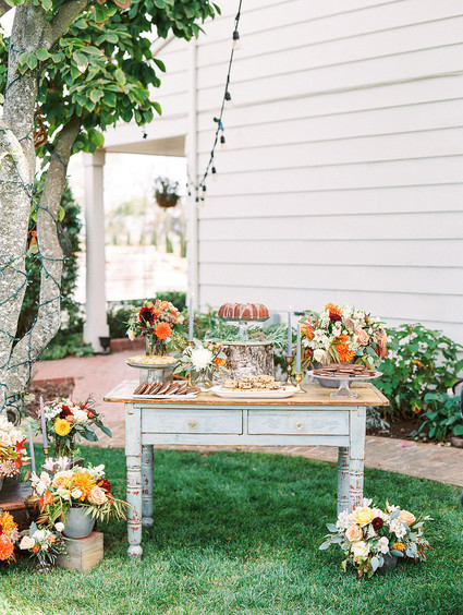 Dessert table