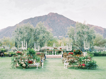 Jewel toned wedding inspiration Inspiration