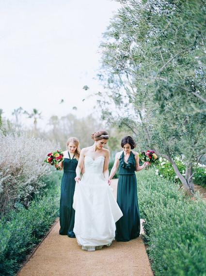 Amsale bridesmaids