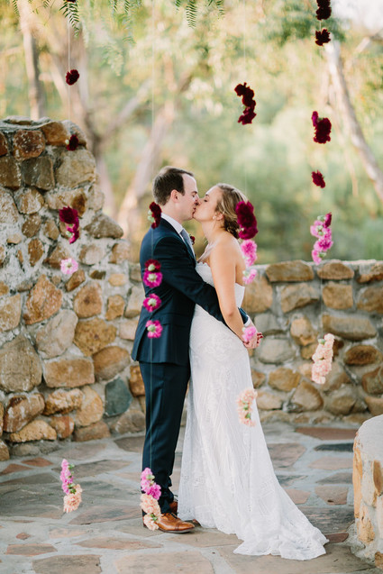 Dreamy wedding portrait