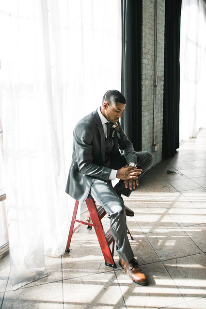 Modern groom