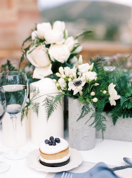Blueberry dessert