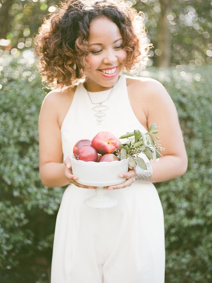 Colorful Summer bridal shower luncheon