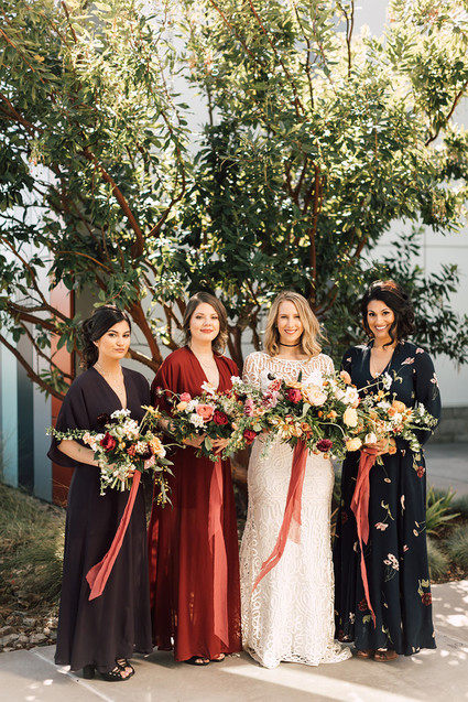 Reformation bridesmaids dresses