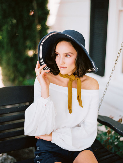Anthropologie floppy hat Inspiration
