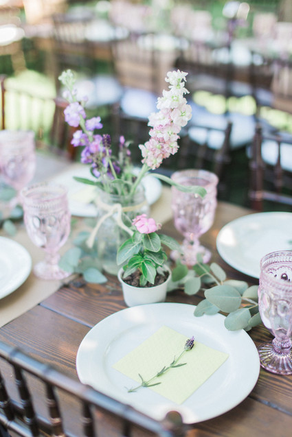 Spring, lavender baby shower brunch