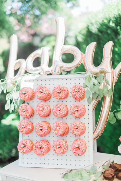 pink donut wall