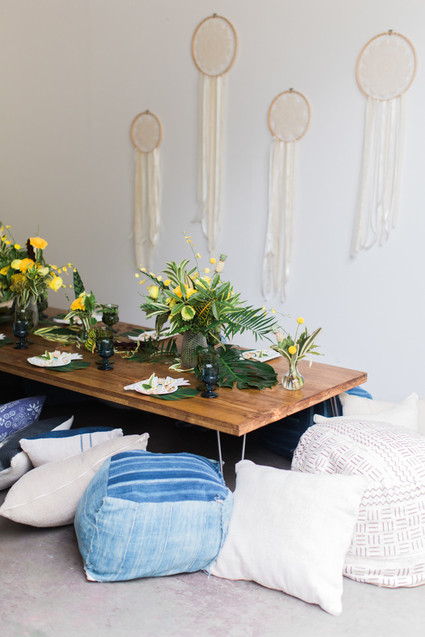 boho pineapple party ideas