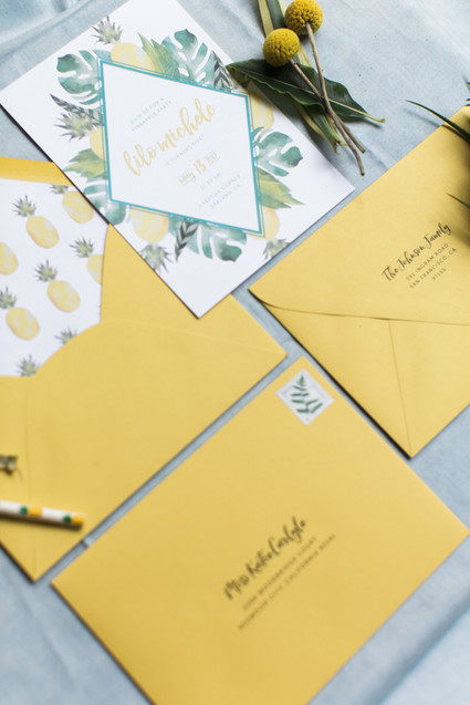 boho pineapple party ideas