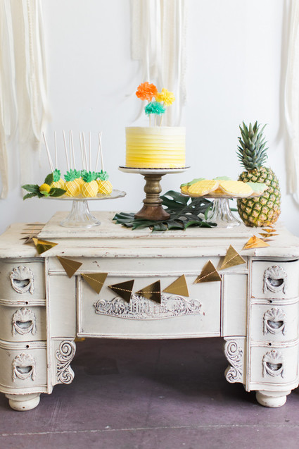boho pineapple party ideas