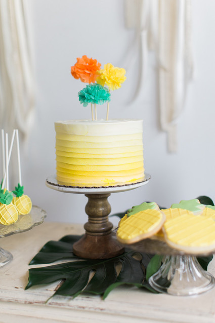 boho pineapple party ideas