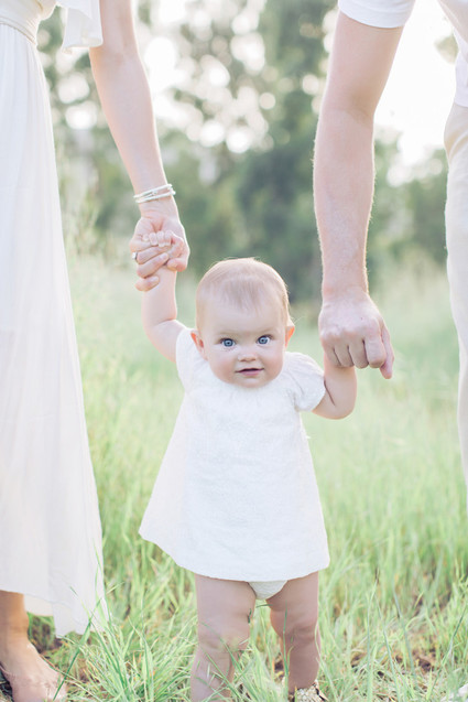Summery family photos in Southern California