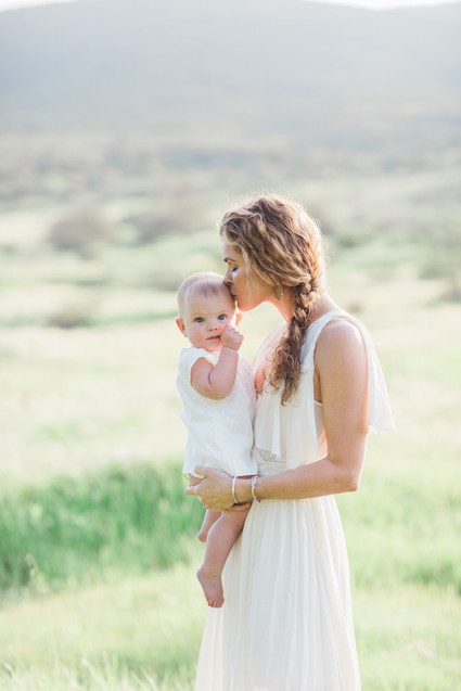 Summery family photos in Southern California