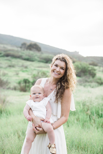 Summery family photos in Southern California
