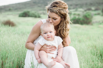 Summery family photos in Southern California