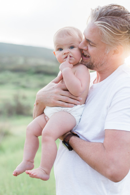 Summery family photos in Southern California