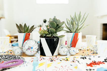 Modern super hero 3rd birthday party