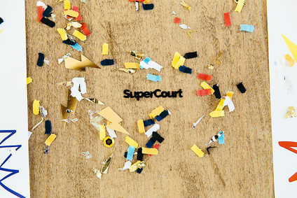 Modern super hero 3rd birthday party