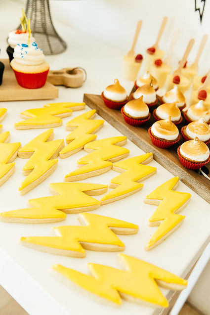 Modern super hero 3rd birthday party