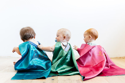 Modern super hero 3rd birthday party