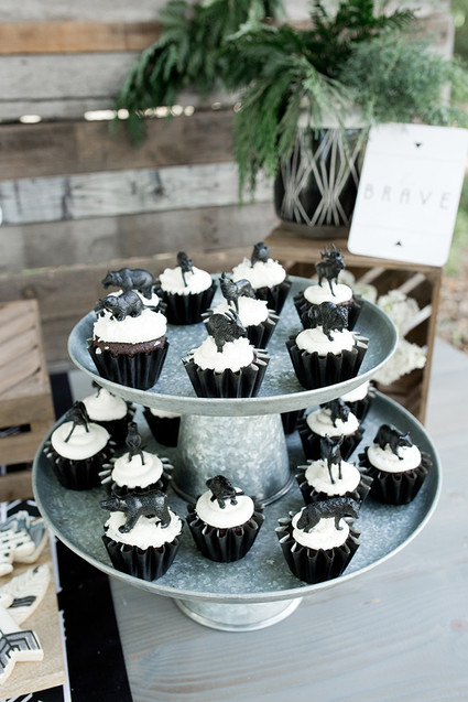 black and white 3rd birthday