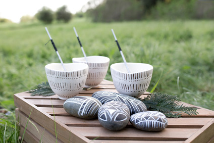 black and white 3rd birthday