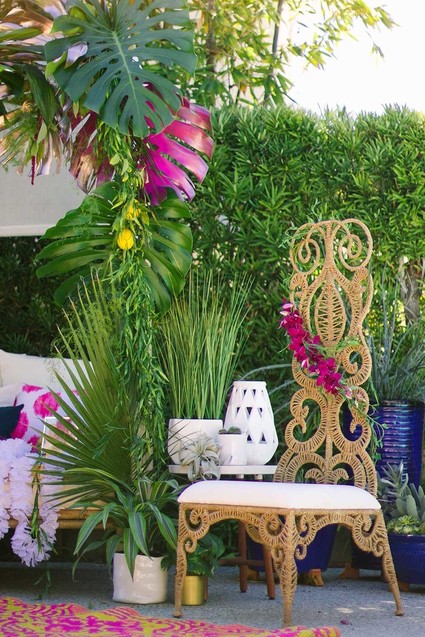 Tiki inspired bridal shower Inspiration