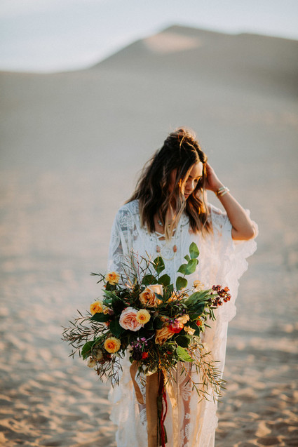 Desert boho bride