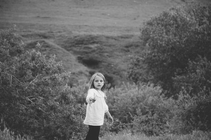 Family photos at Wind Wolves Preserve