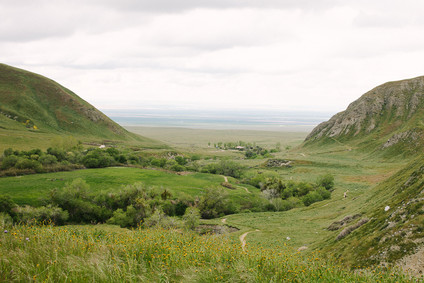 Family photos at Wind Wolves Preserve