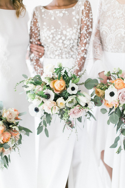 Anemone bouquets