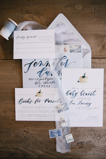 boys brunch baby shower invites Inspiration
