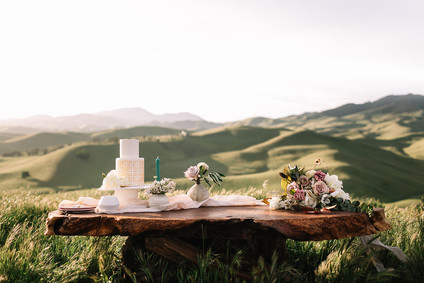 Boho dessert table