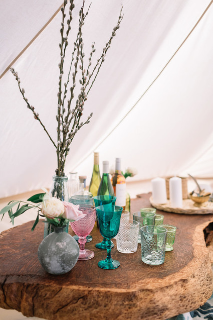 Vintage glassware