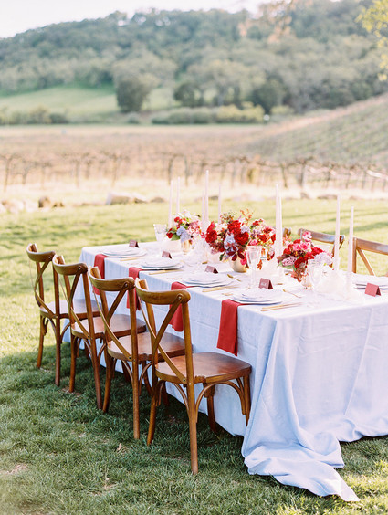 Fall tablescape