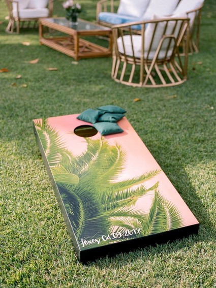 Wedding lawn games