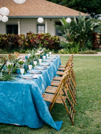 Tropical tablescape Inspiration