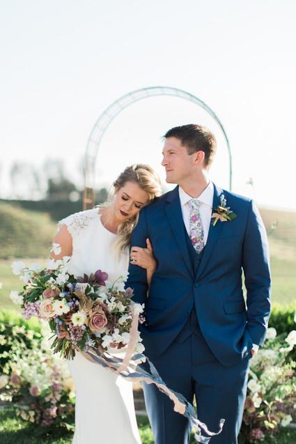 Wine country wedding